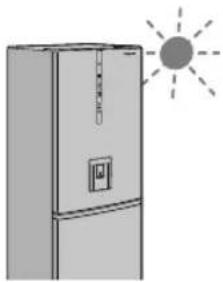 PANASONIC NR-BX41CWKAU - Is the refrigerator installed in the following locations? - 1