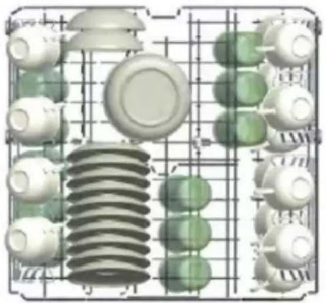 PANASONIC NP-B6M2FTNZ - Upper basket - 1