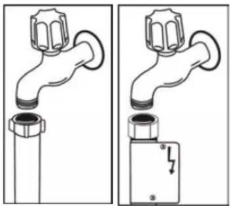 PANASONIC NP-B6M2FTNZ - Water inlet hose - 2