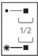 PANASONIC NP-B6M2FTNZ - 6.) ^1/2 Half Load Touch Button - 3