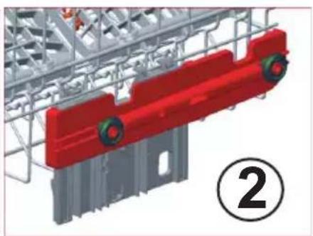 PANASONIC NP-B6M2FTNZ - Upper basket height adjustment while it is full - 3
