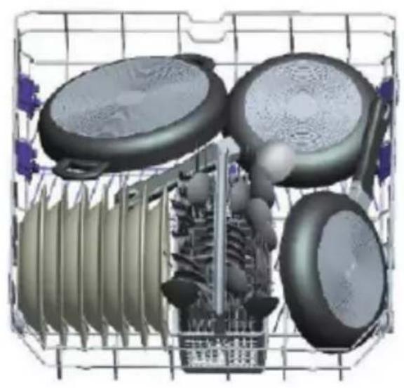 PANASONIC NP-B6M2FTNZ - Lower basket - 1