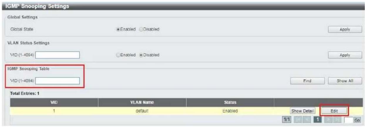 Key Digital KD-IP922DEC-II - Enable IGMP Snooping: - 3