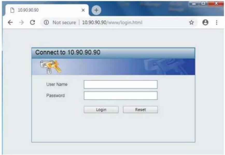 Key Digital KD-IP922DEC-II - Login to the switch: - 2