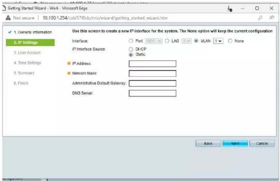 Key Digital KD-IP922DEC-II - Getting Started screen will appear. - 3