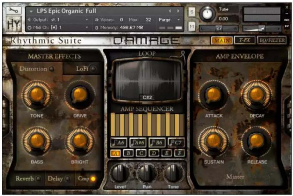 NATIVE INSTRUMENTS Damage - Main Page - 1