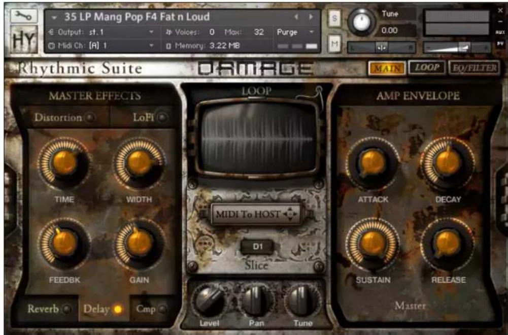 NATIVE INSTRUMENTS Damage - Main Page - 1