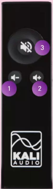 Kali Audio MM-6 - Using the Remote Control - 1