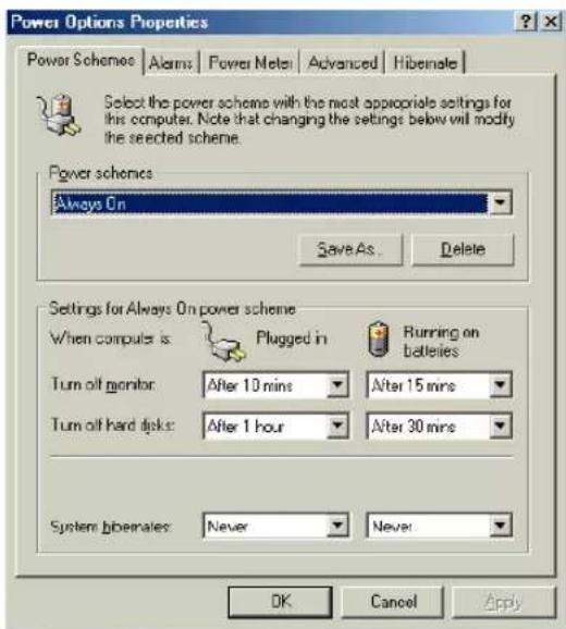Averatec 3150HW - Monitoring Battery Power - 1