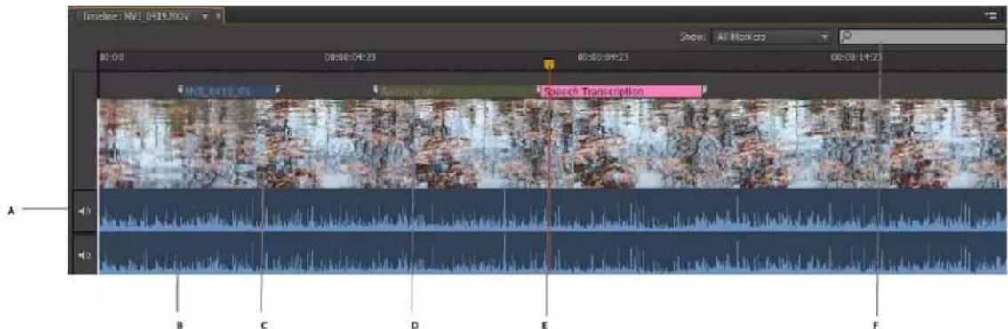ADOBE Prelude CC 2015 - Using the timeline - 1