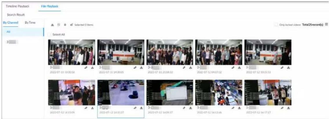 Timeline Playback File Playback Search Result By Channel By Time Select All Only locked video: Total25record(y) All 3 2022-07-11 10:30:58 2022-07-11 14:30:05 2022-07-11 21:18:32 2022-07-12 04:07:52 2022-07-12 10:15:53 2022-07-12 14:15:06 2022-07-12 14:33:27 2022-07-12 16:09:37 2022-07-12 16:13:48 2022-07-12 16:17:17