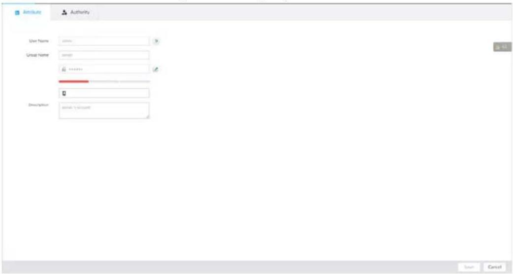 Attribute Authority User Name: Group Name: Description: OK Cancel