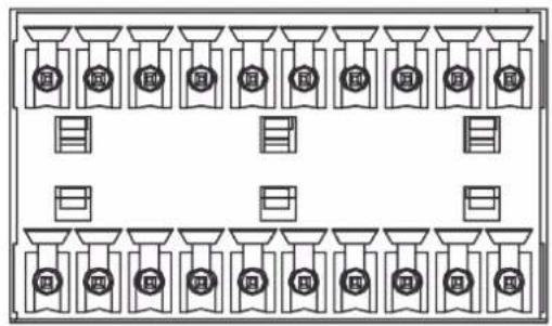 Diagram of a traditional Chinese architectural layout with labeled panels and structural elements