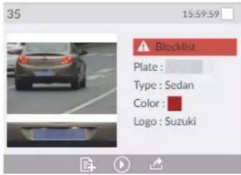 35 15:59:59 Blocklist Plate: Type : Sedan Color : Logo : Suzuki