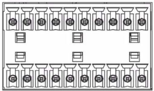 Diagram of a multi-level storage or storage unit layout with labeled units and internal compartments