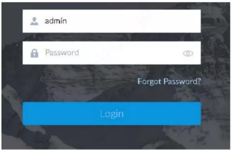 admin Password Forgot Password? Login