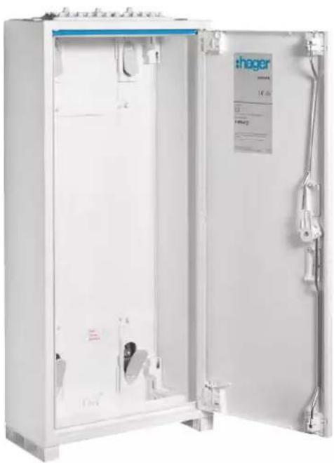 HAGER FWQ34P1 - Protection class IP30, impact protection IK09 - 2