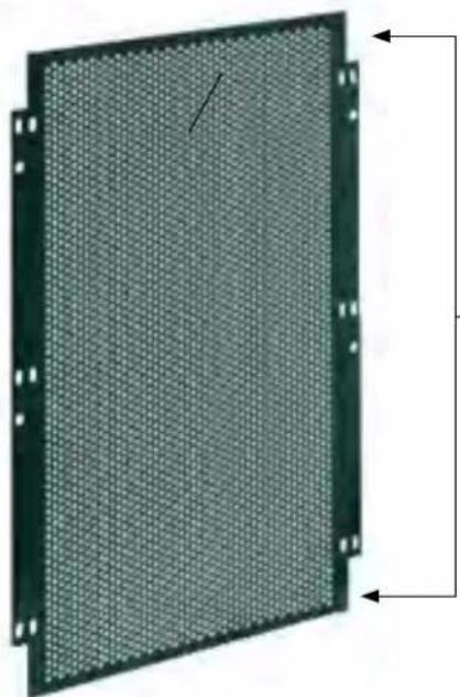 HAGER FWQ34P1 - UZxxMx steel mounting plates - 2