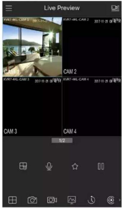Live Preview XVR7-4KL-CAM 3 2017-11-21 09:00:19 CAM 1 XVR7-4KL-CAM 3 2017-11-21 09:00:19 CAM 2 XVR7-4KL-CAM 4 2017-11-21 09:00:19 CAM 3 CAM 4 1/2
