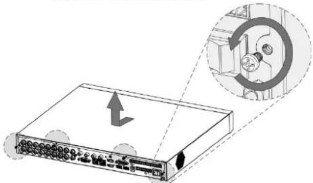Dahua Technology XVR7216AN-4K-I2 - Installing HDD - 2