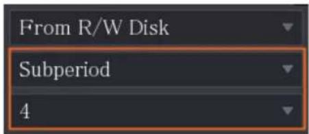 From R/W Disk Subperiod 4