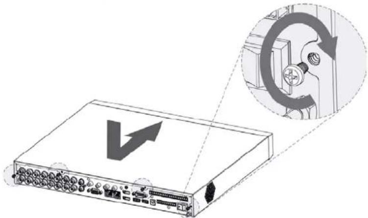 Dahua Technology XVR5208AN-4KL-I2 - Installing HDD - 7