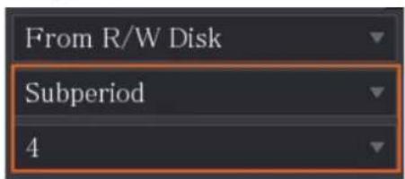 From R/W Disk Subperiod 4