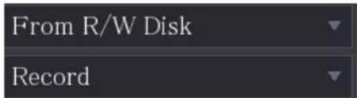 From R/W Disk Record