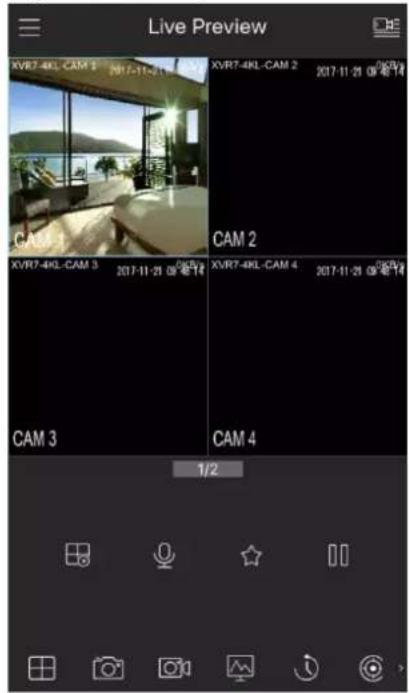 Live Preview XVR7-4KL-CAM 3 2017-11-25 0KB/14 CAM 3 XVR7-4KL-CAM 2 2017-11-25 0KB/14 CAM 2 XVR7-4KL-CAM 4 2017-11-25 0KB/14 CAM 3 CAM 4 1/2