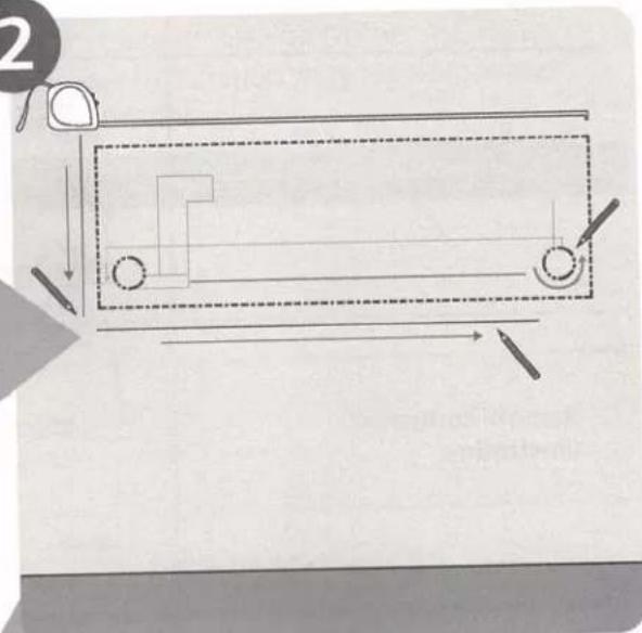 Diagram showing a mechanical or electrical component with labeled parts and directional arrows, likely illustrating a motion or assembly process.