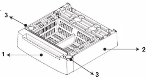 IFB IFBDC-2132FBF - I PEDESTAL INSTALLATION GUIDE - 1