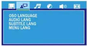OSO LANGUAGE AUDIO LANG SUBTITLE LANG MENU LANG