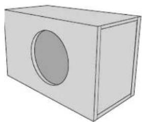 AudioControl Spike SPK-8S2 - SPK-12S2/12S4 Sealed Enclosure - 4