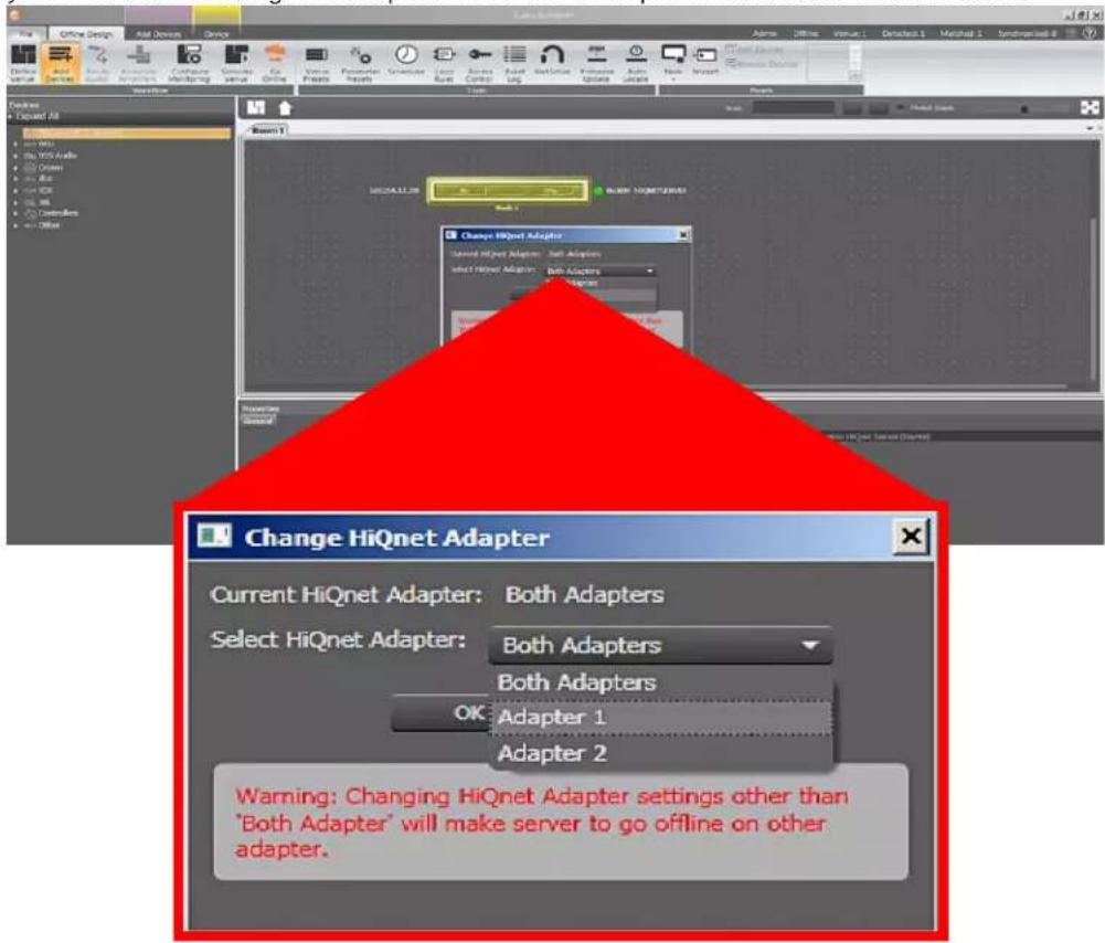 BSS Audio Soundweb Contrio Server - To connect using a self-assigned IP address: - 9