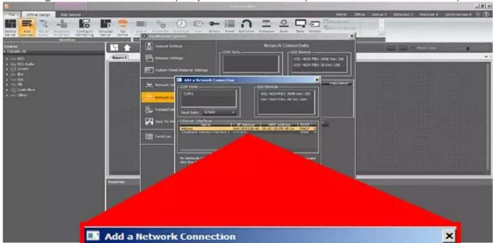 BSS Audio Soundweb Contrio Server - To connect using a static or manual IP address: - 6