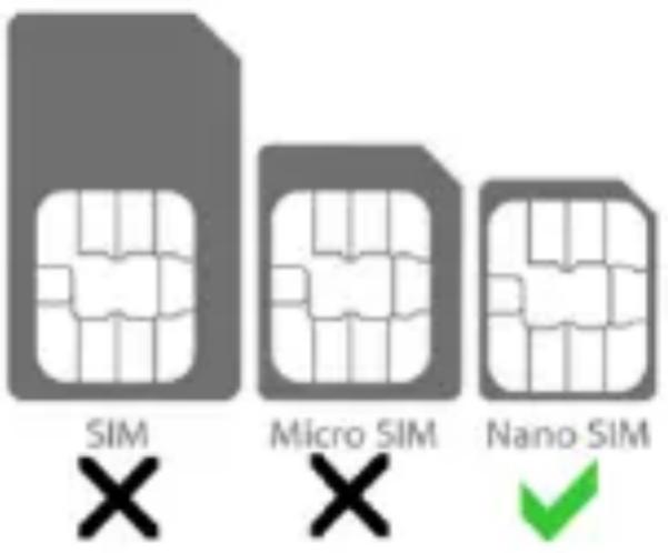 SIM Micro SIM Nano SIM