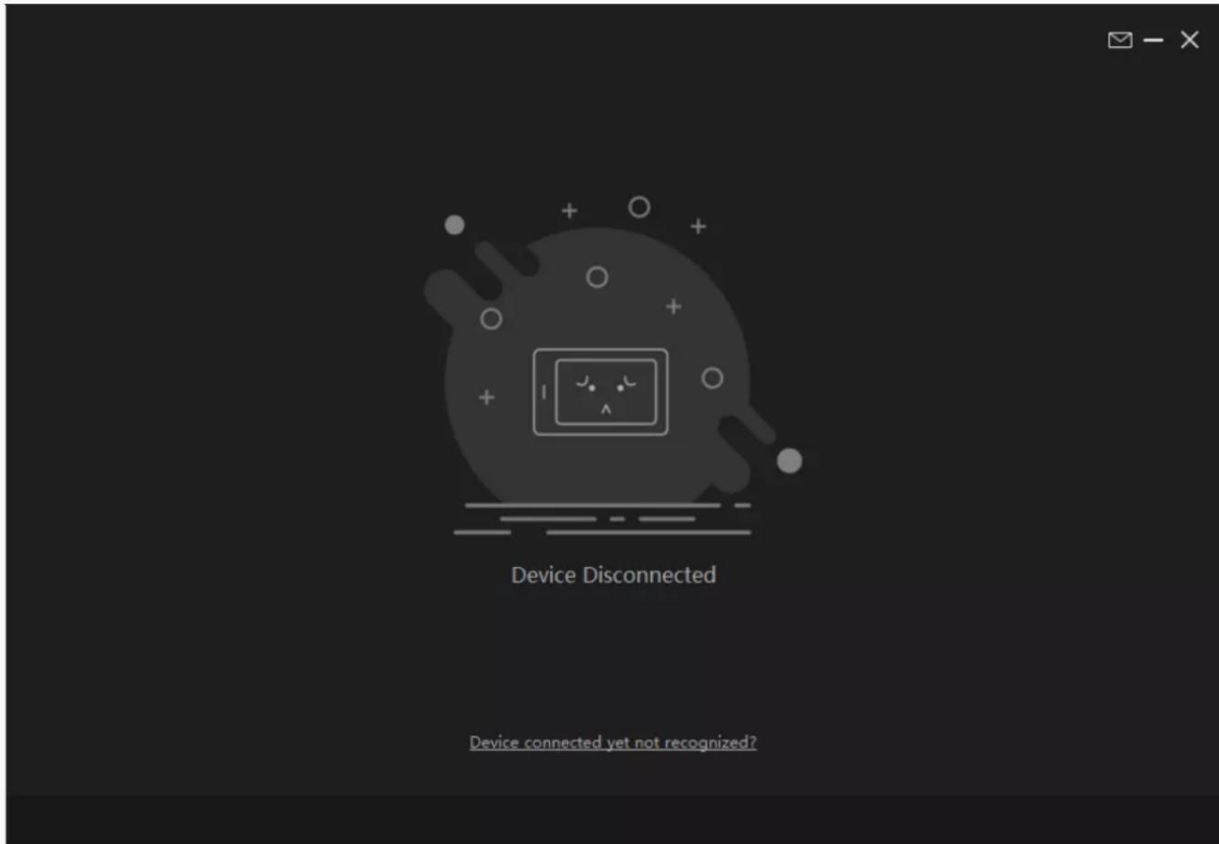Device Disconnected Device connected yet not recognized?