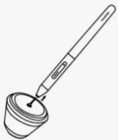 Huion Inspiroy RTS-300 - Pen Nib Replacement - 2
