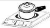 Mr. Induction Smartscan SR-652R - KEY POINTS BEFORE USING THE COOKTOP - 6