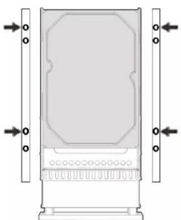 Accusys ExaSAN A16S3-PS - Installing Disk Drive - 1