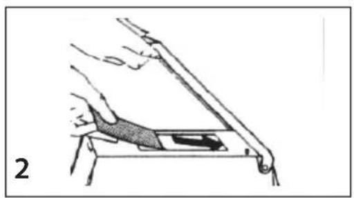 Artograph MC 250 - Mounting Surface/Projection Area - 2