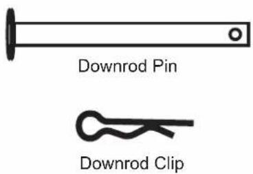 Downrod Pin Downrod Clip