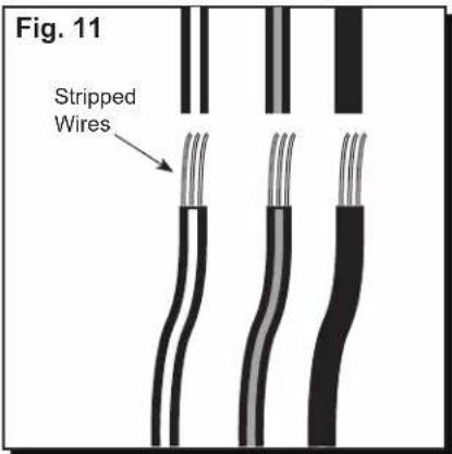 Fig. 11 Stripped Wires