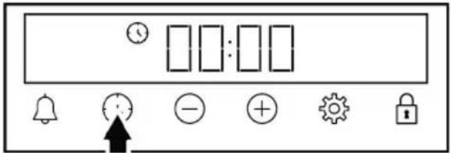 Control panel interface with display, function buttons, and directional icons