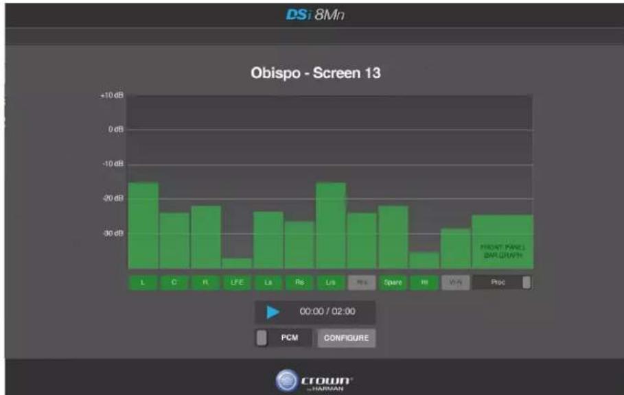 CROWN DSi 8Mn - Remote Monitoring (Non-biamped) - 1