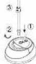 PANASONIC NI-GSD051 - HOW TO ASSEMBLE HOW TO FILL WATER - 1