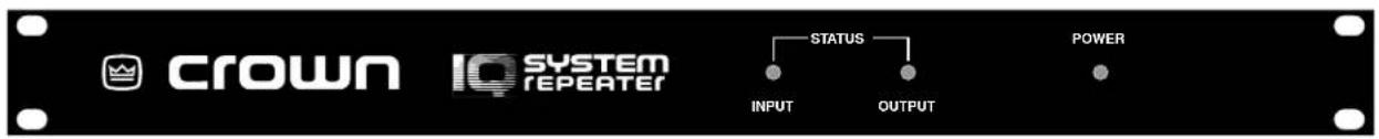 CROWN IQ SYSTEM REPEATER STATUS INPUT OUTPUT POWER