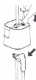 PANASONIC NI-GSE050 - HOW TO ASSEMBLE HOW TO FILL WATER - 3