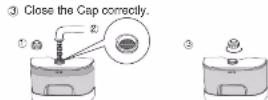 PANASONIC NI-GSE050 - HOW TO ASSEMBLE HOW TO FILL WATER - 4