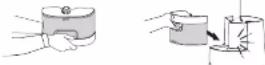PANASONIC NI-GSE050 - HOW TO ASSEMBLE HOW TO FILL WATER - 5